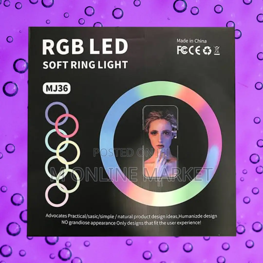 14 Inch RGB Ringlight: For Vlogging, Tutorials More