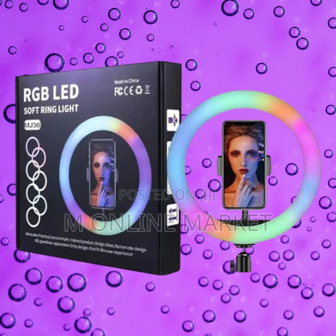 14 Inch RGB Ringlight: With Easy-to-Use Remote Control