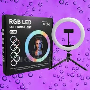 Photo - 14 Inch RGB Ringlight: Dynamic Lighting for Any Mood