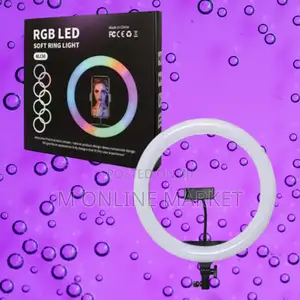 Photo - 14 Inch RGB Ringlight: Capture Every Detail With Clarity