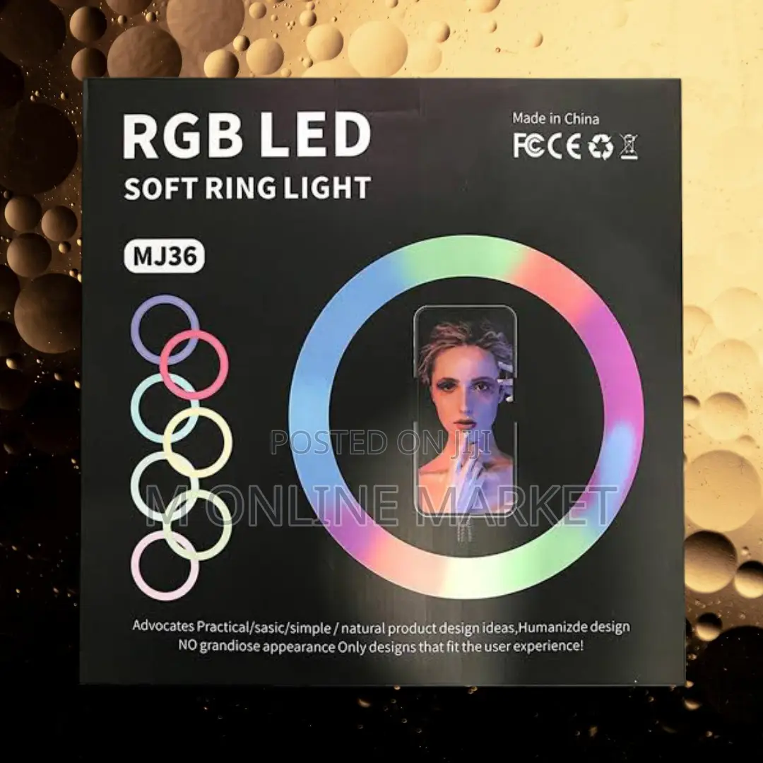 14 Inch RGB Ringlight: Usb Powered for Convenience