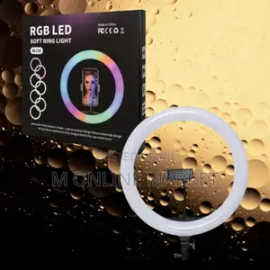 Photo - 14 Inch RGB Ringlight: Dimmable Led With Warm to Cool Tones
