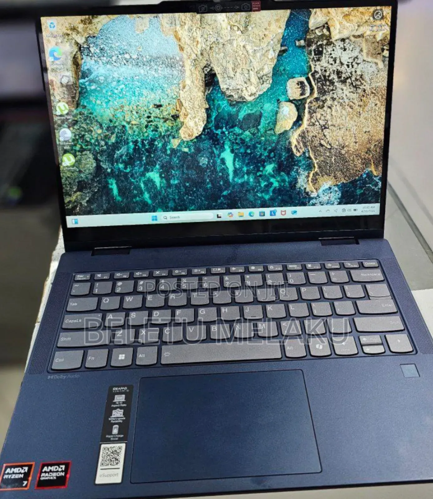 New Laptop Lenovo 16GB AMD Ryzen 7 SSD 1T