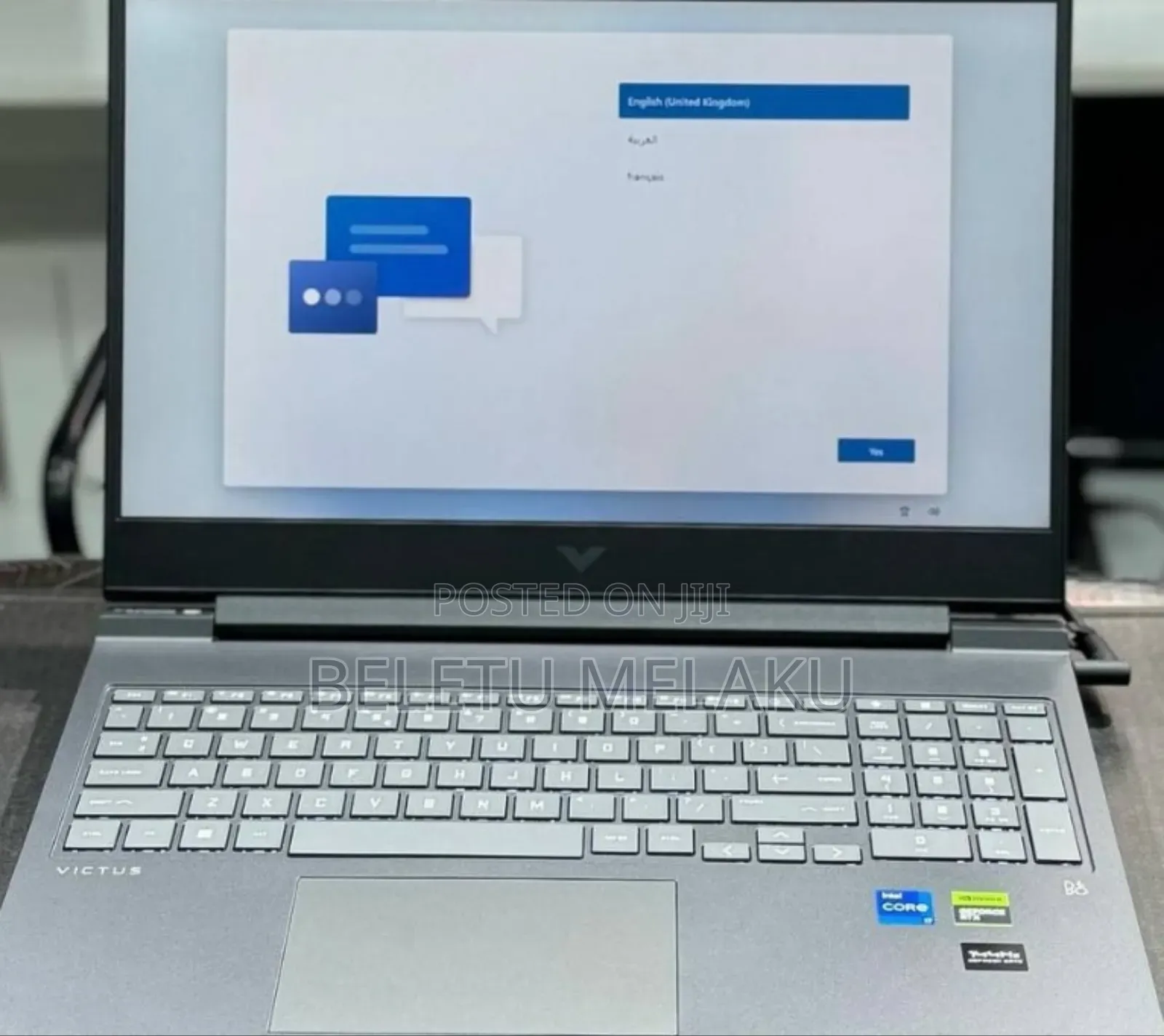 New Laptop HP Victus 16 16GB Intel Core I7 SSD 1T