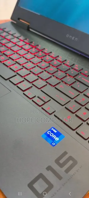 New Laptop HP Omen 15 16GB Intel Core I7 SSD 1T