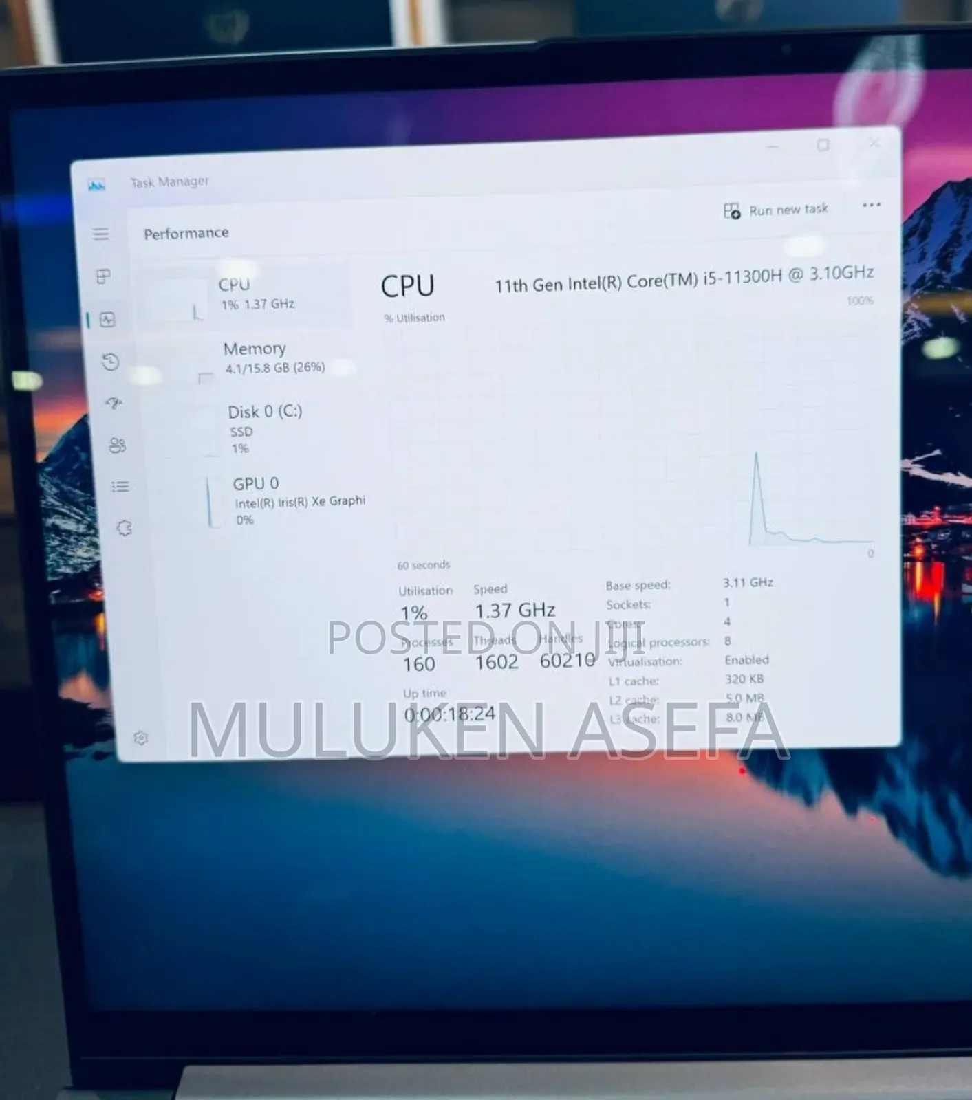 New Laptop Lenovo Yoga 11e 16GB Intel Core I5 SSD 512GB