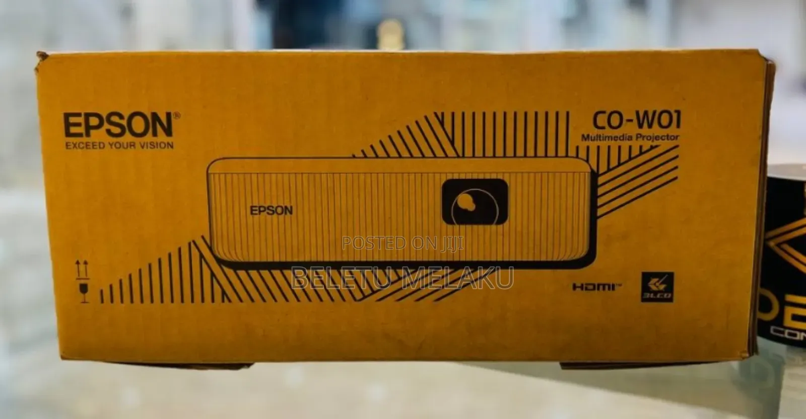 Brand New Epson Projector Co-W01 With Remote and Manual