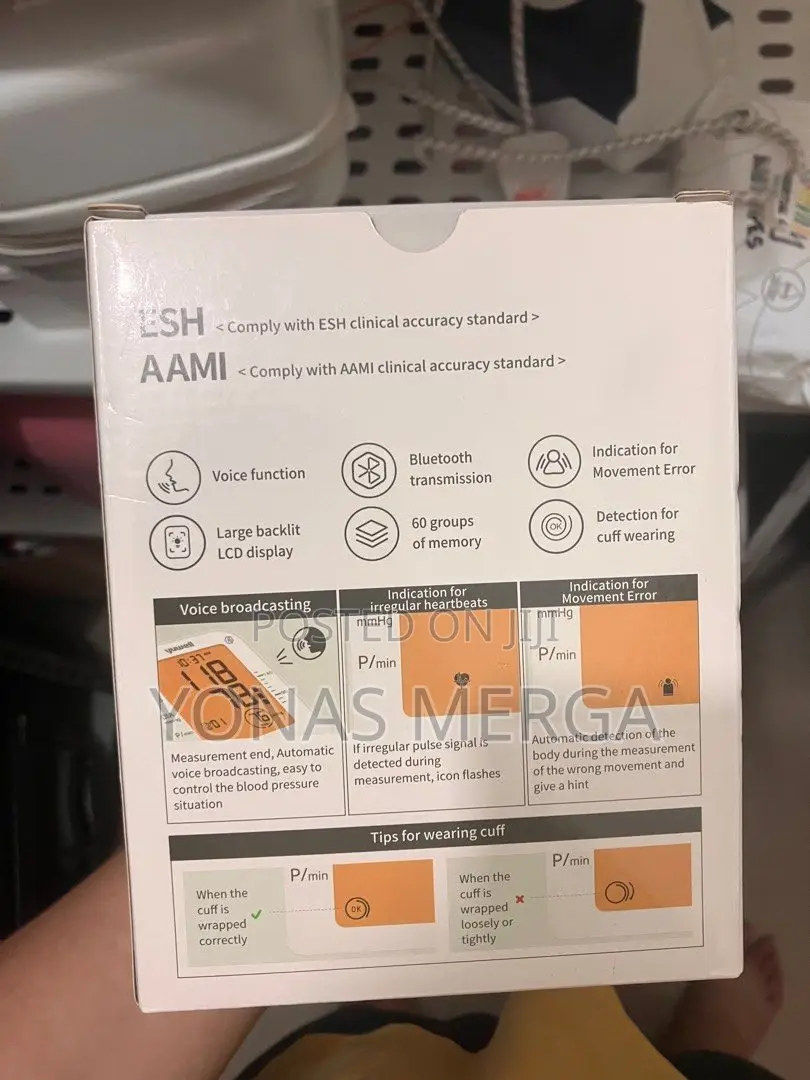 Bp Monitor قupper Arm Bp Machineغelectronic Sphygmomanometer