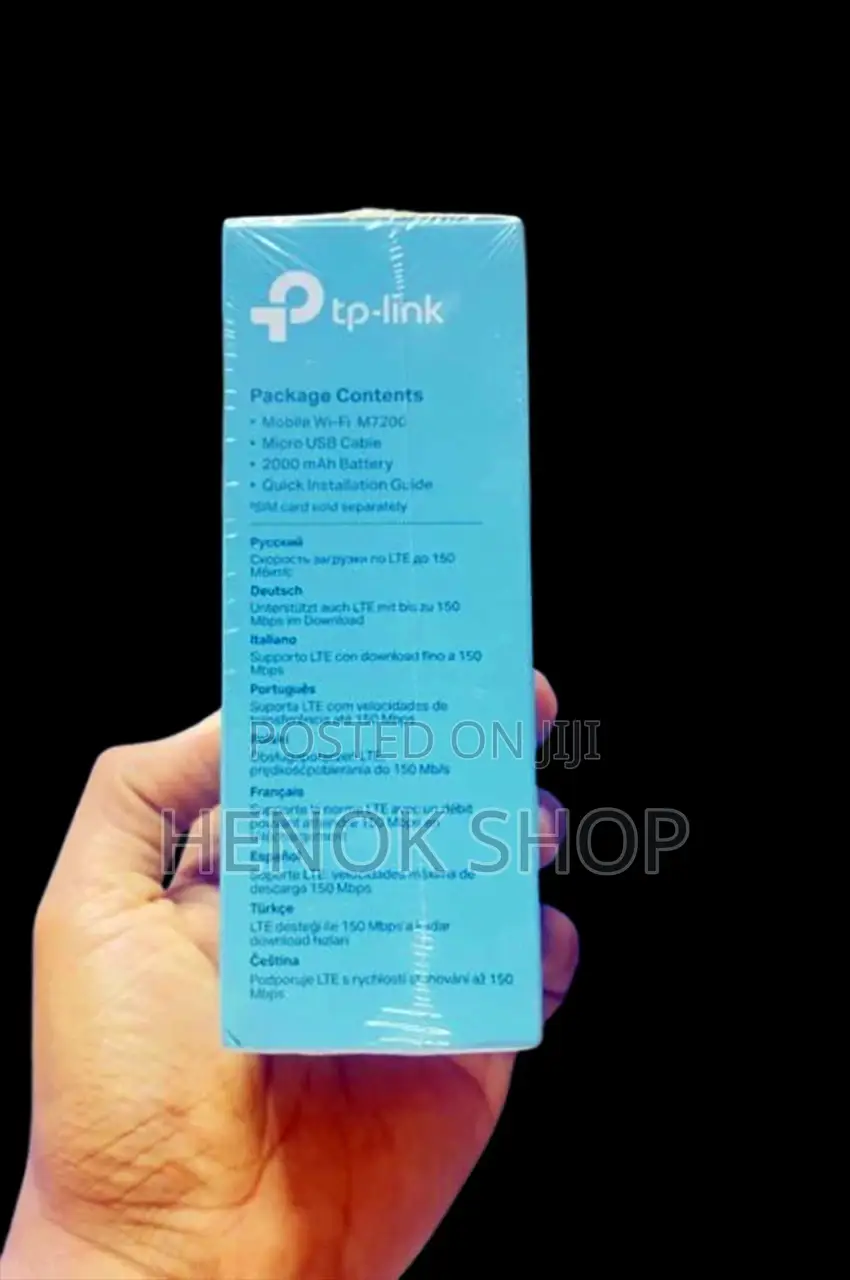 Tp-Link M7200 – Wi-Fi Router | Fast, Reliable, 4g Lte