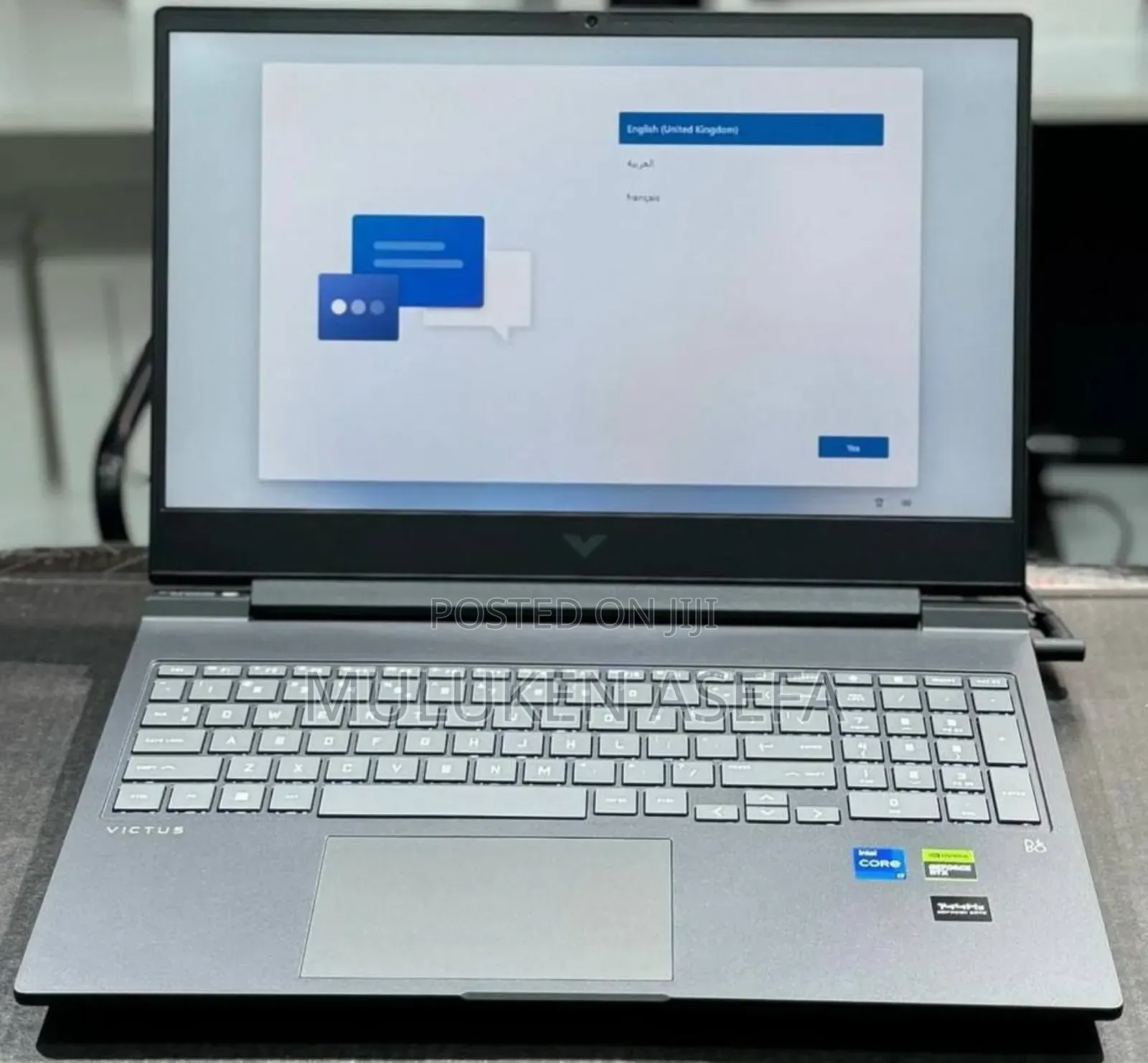 New Laptop HP Victus 16 16GB Intel Core I7 SSD 1T