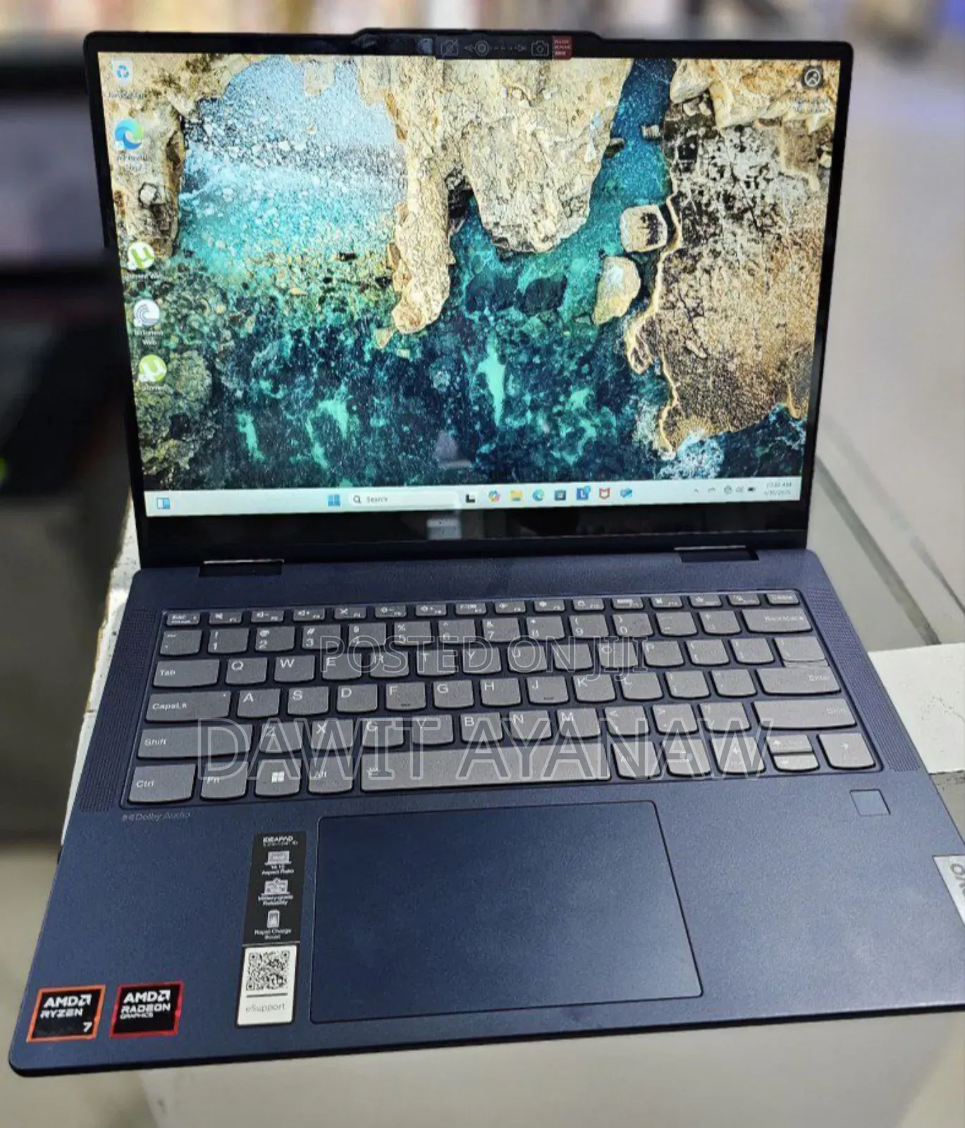 New Laptop Lenovo 16GB AMD Ryzen 7 SSD 1T