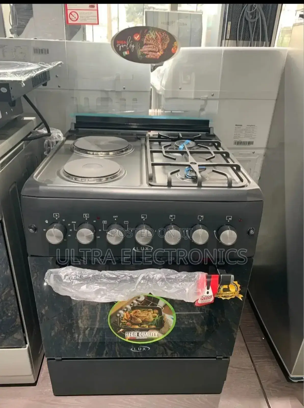 Lux Free Standing Oven 60/60
