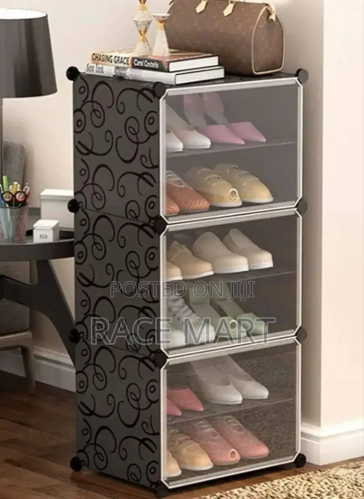 Plastic Cube Shoe Rack