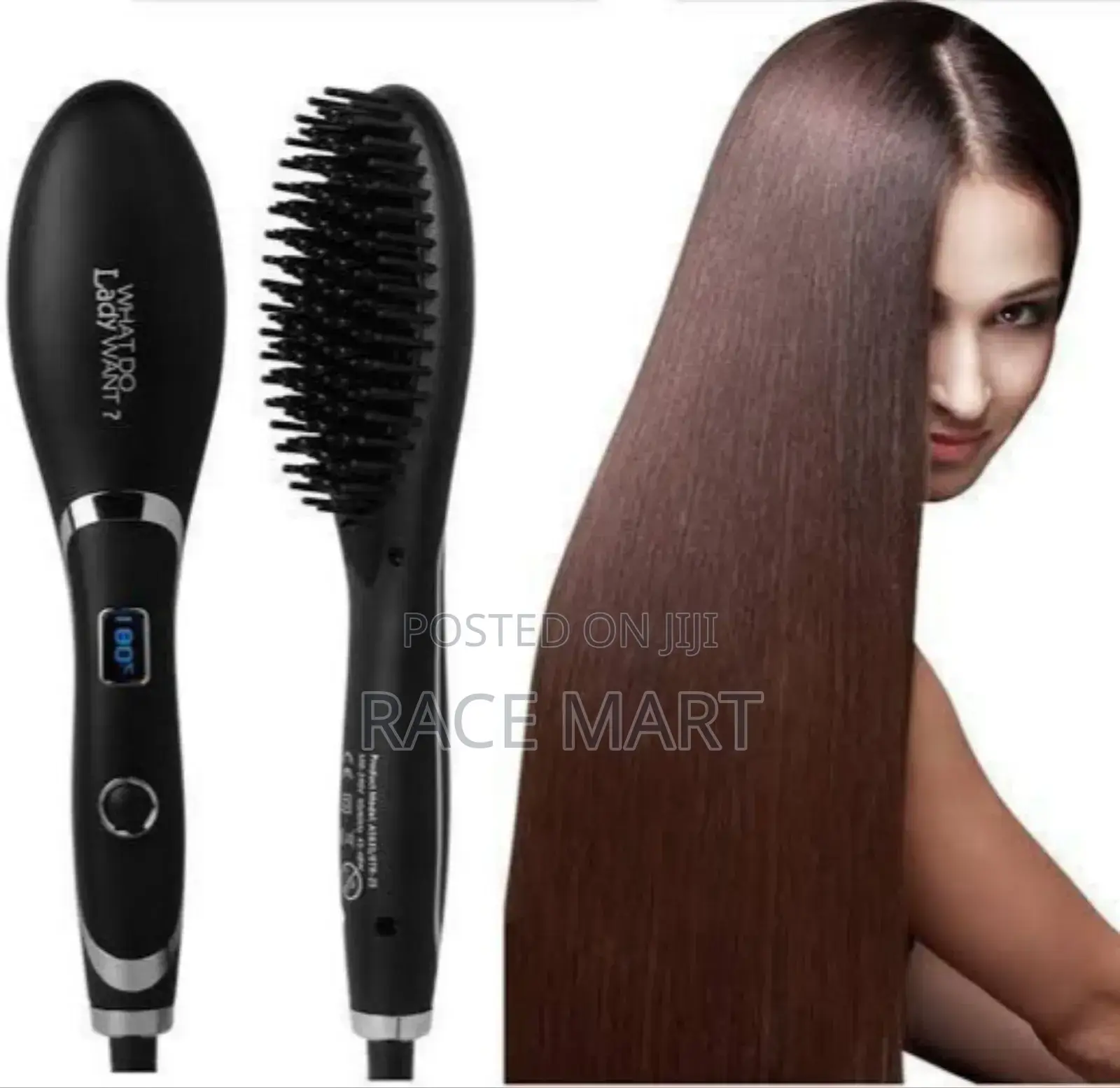 Pro Gemei Professional Hair Straightner Brush