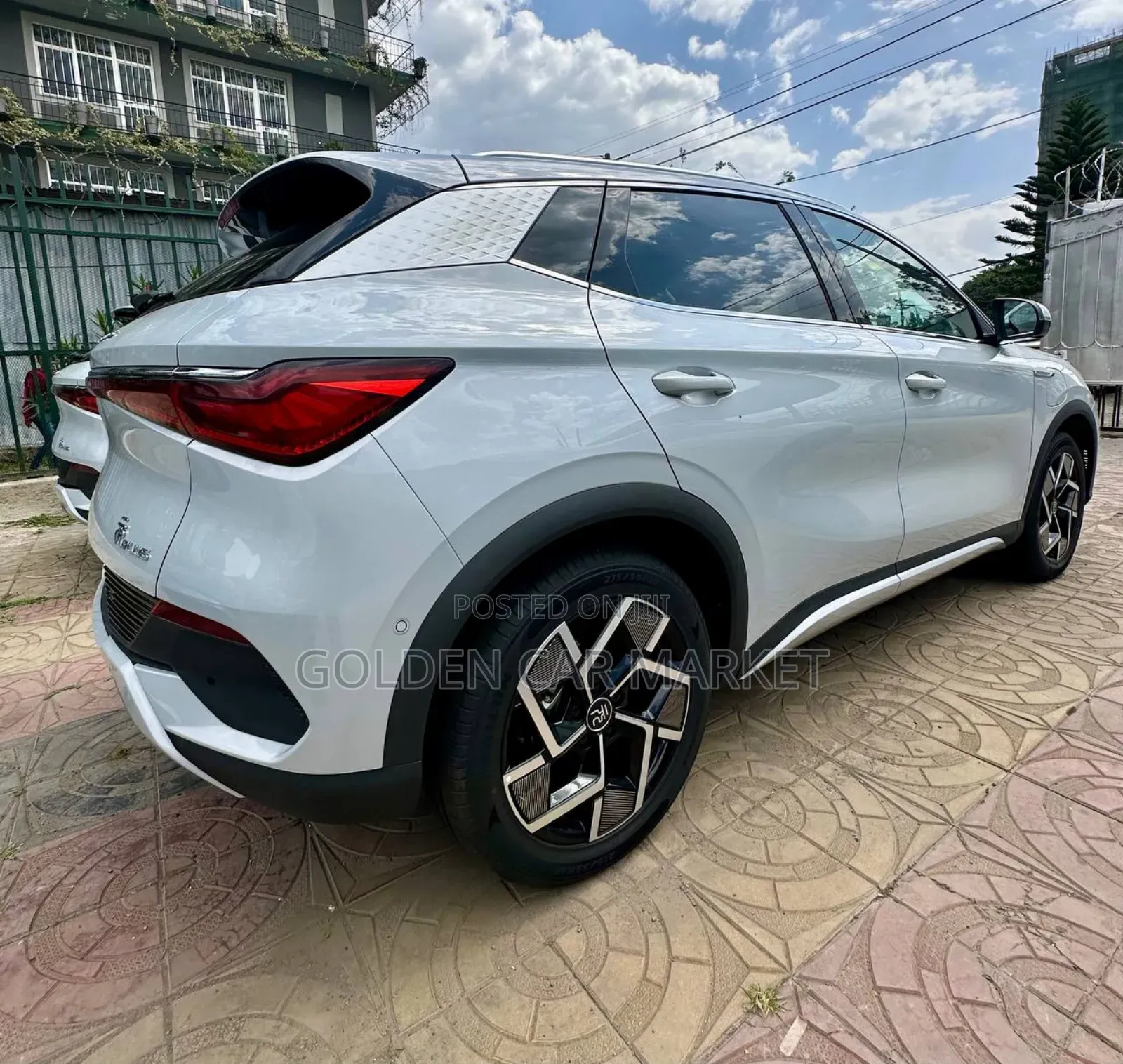 New BYD Yuan Plus 2024 Ivory