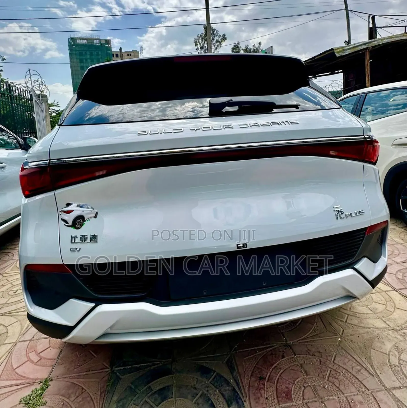 New BYD Yuan Plus 2024 Ivory