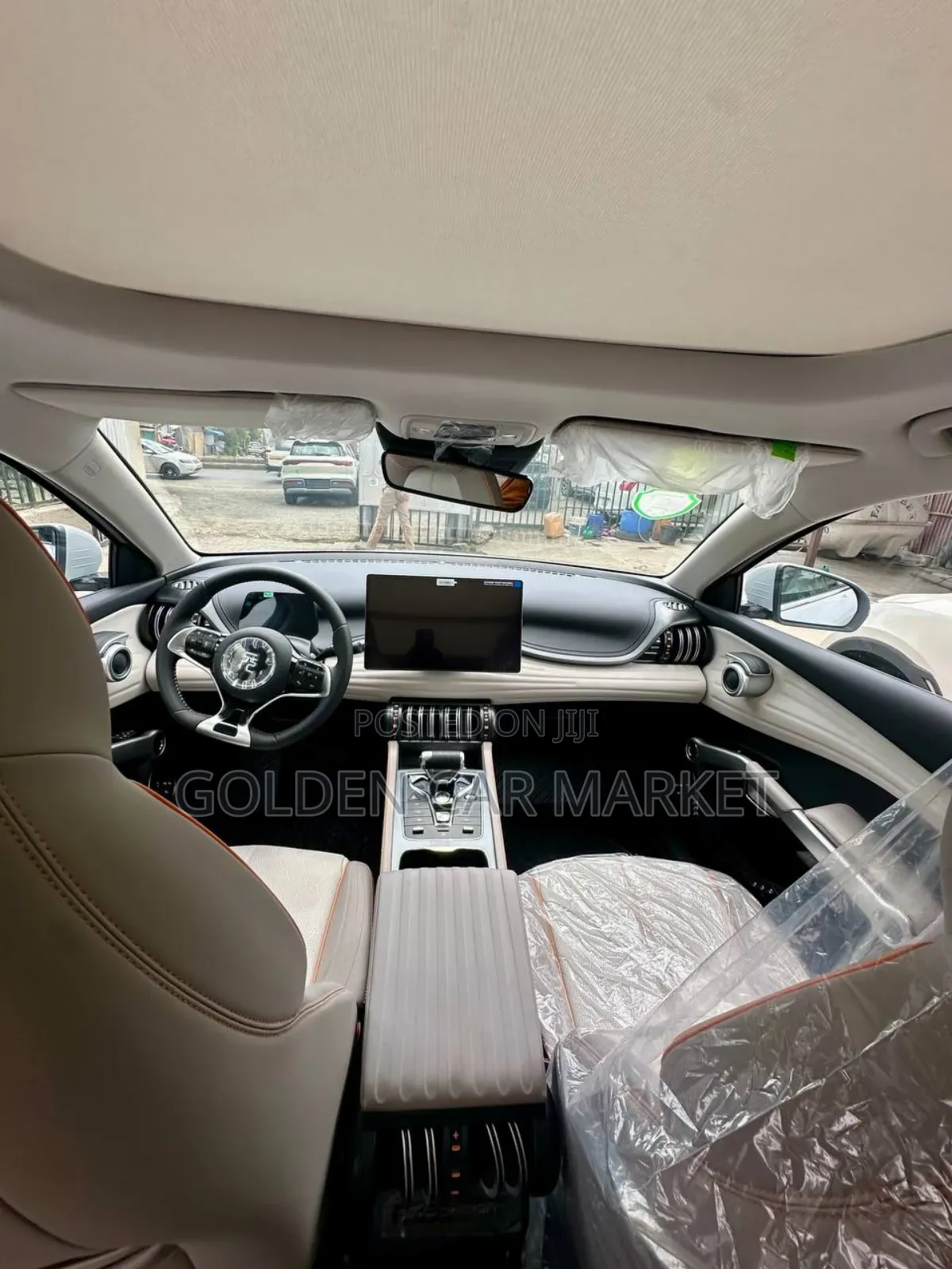 New BYD Yuan Plus 2024 Ivory