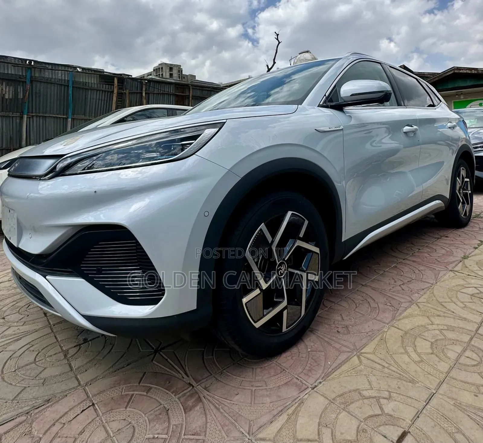 New BYD Yuan Plus 2024 Ivory