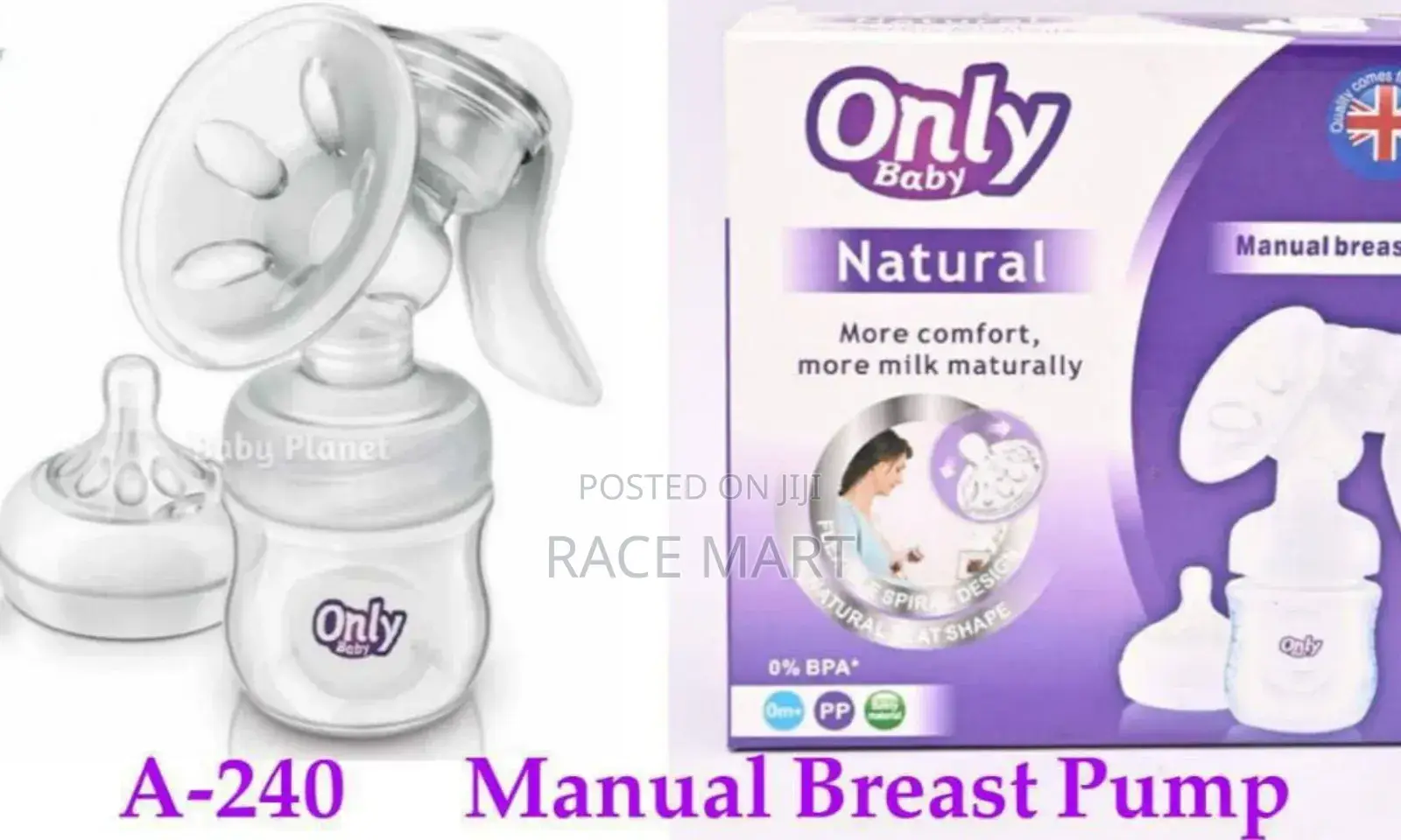 Only Baby Manual Breast Pump