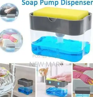 Soap Pump Dispenser With Sponge