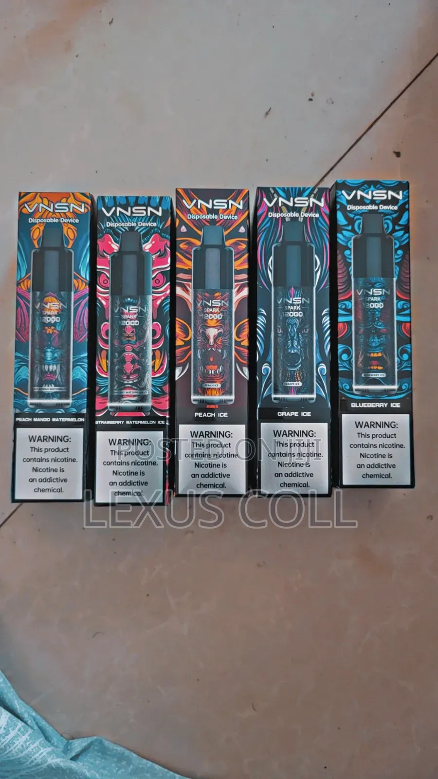 VNSN Vape 12,000 Puff Free Delivery