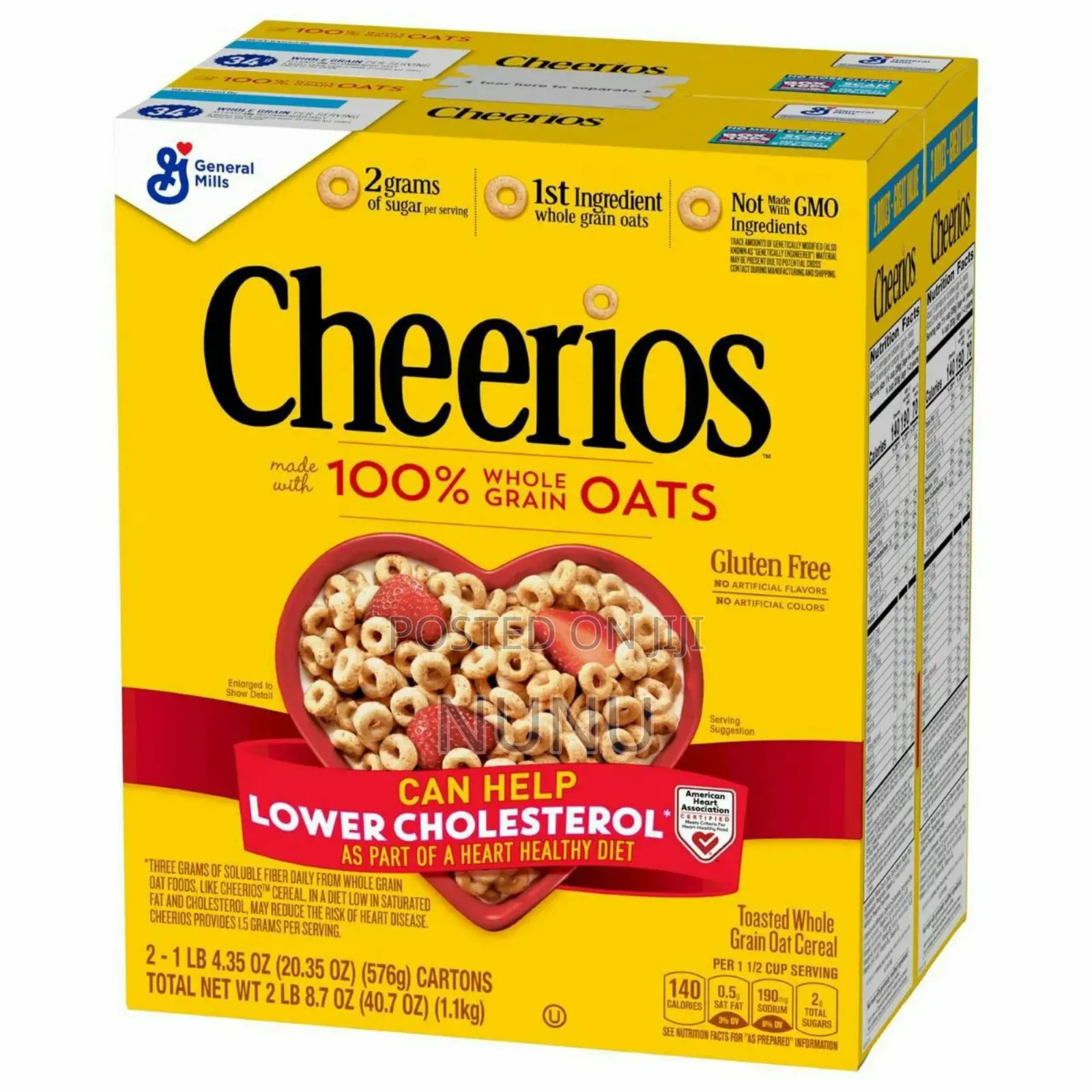 Cheerios 100% Whole Grain Oats
