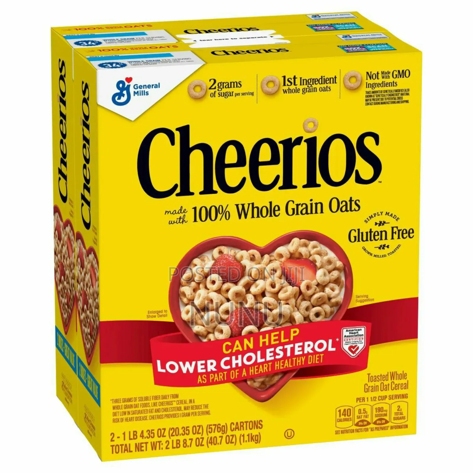 Cheerios 100% Whole Grain Oats