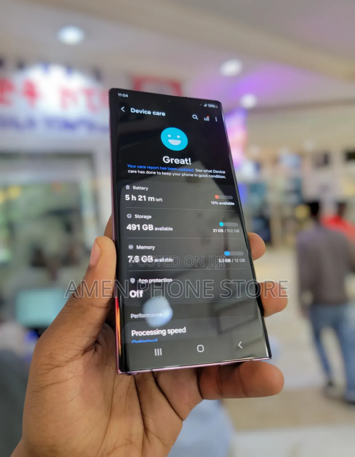 New Samsung Galaxy S22 Ultra 512 GB Blue