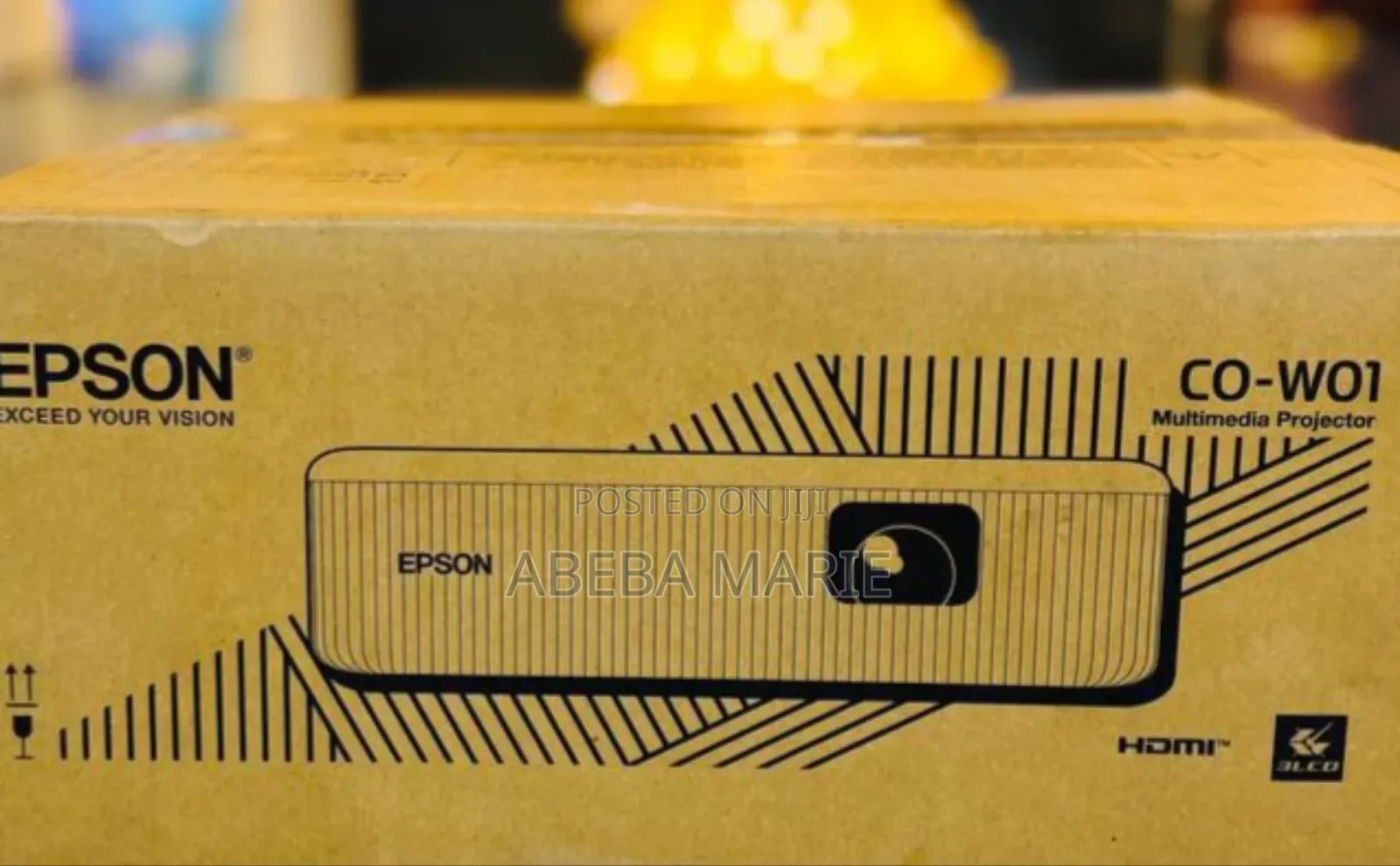 Brand New Epson Projector Co-W01
With Remote and Manual Br