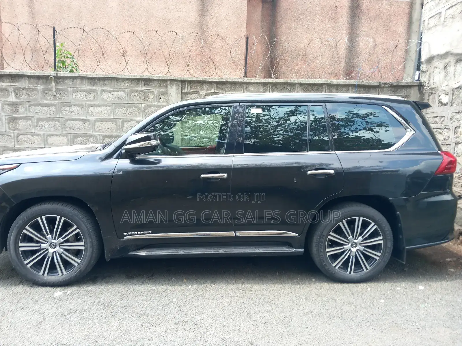 New Lexus LX 2024 Black