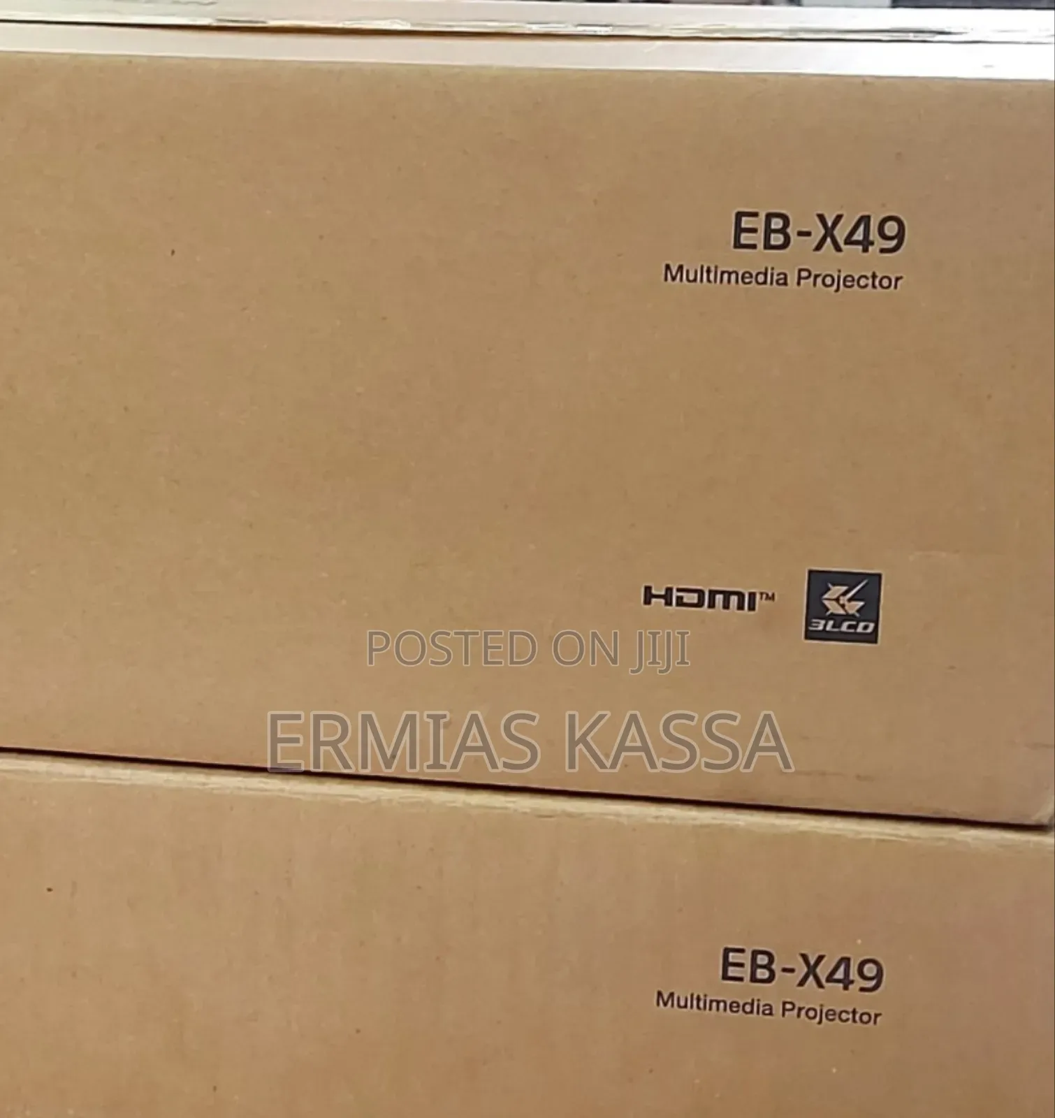 Brand New Epson Projector Cartoon Model Name: Eb -X49