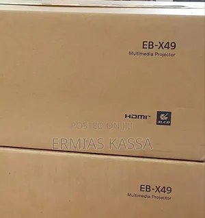 Photo - Brand New Epson Projector Cartoon Model Name: Eb -X49