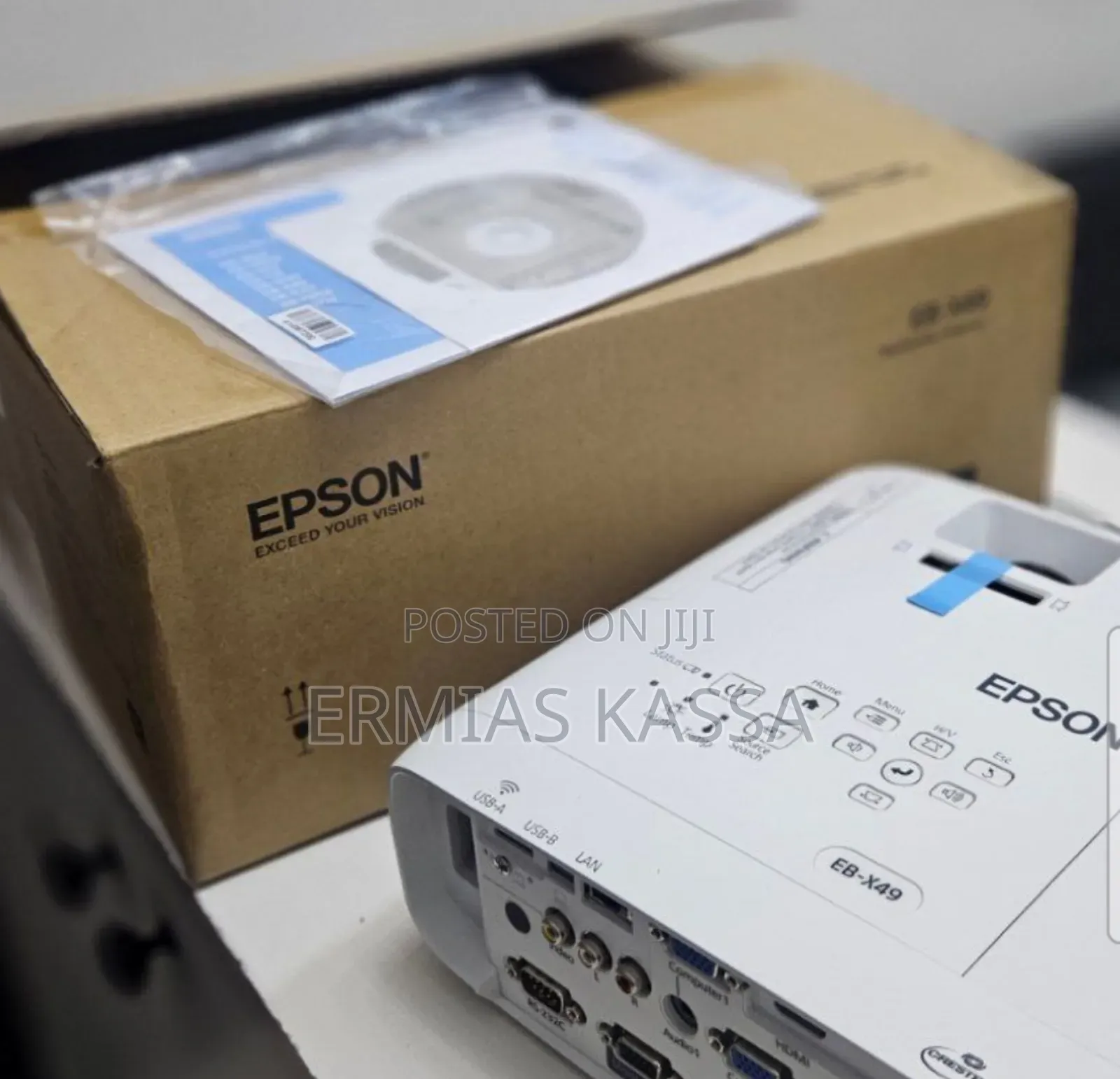 Brand New Epson Projector Cartoon Model Name: Eb -X49