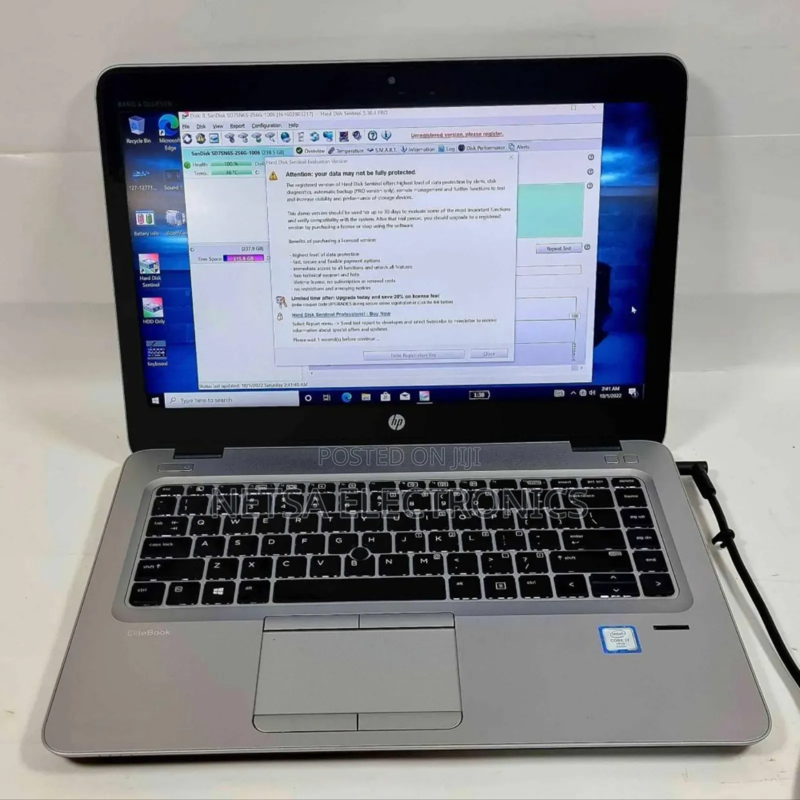 New Laptop HP EliteBook 840 G3 8GB Intel Core I5 SSD 512GB