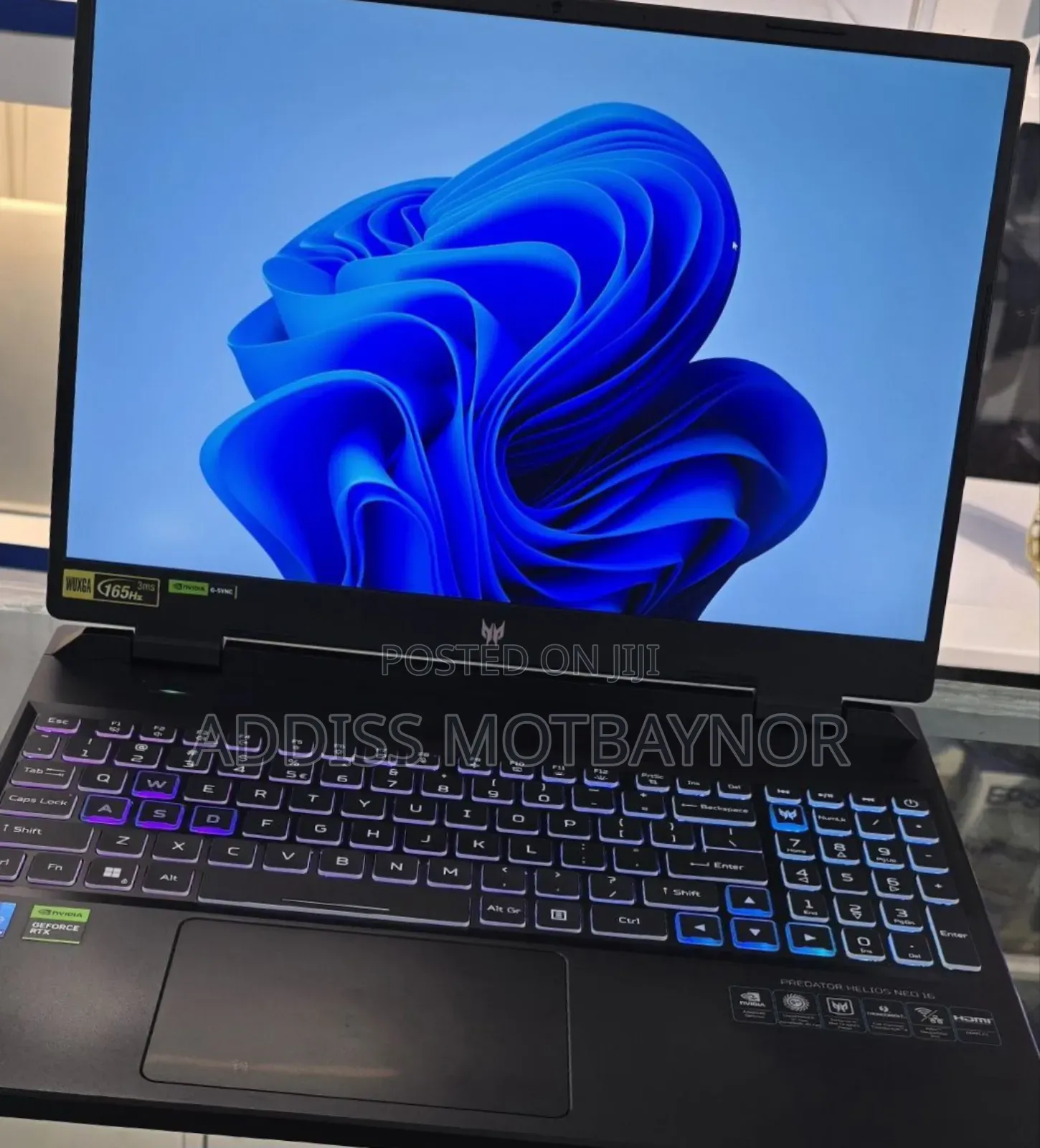 New Laptop Acer Predator Helios 300 16GB Intel Core I7 SSD 1T