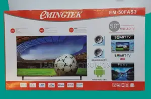 Photo - Emingtek Tv 50" Smart Android Tv Frameless Design