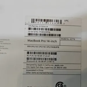 New Apple MacBook Pro 2023 M2 Pro 14-Inch 16GB Apple M2 Ultra SSD 4T