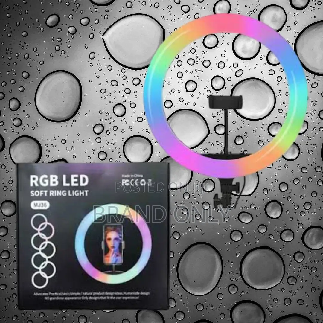 14 Inch RGB Ringlight: Professional Streaming Makeup Lightin