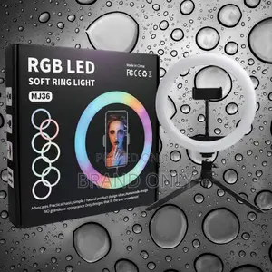 Photo - 14 Inch RGB Ringlight: Selfie Ring Light With Tripod Stand