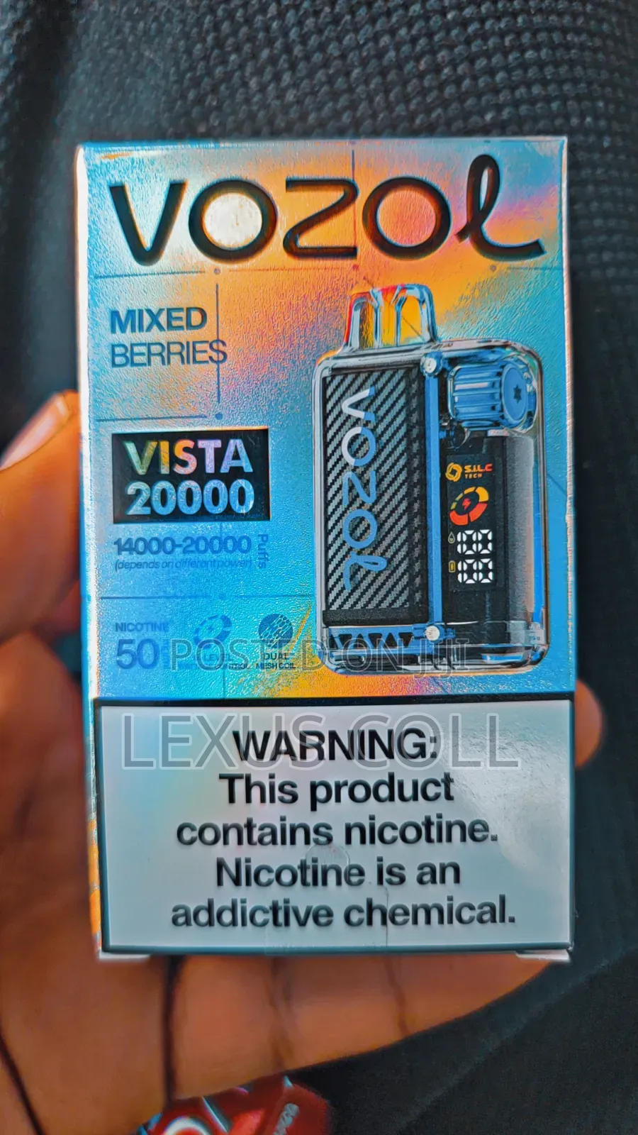 Mixed Berries 20,000 Puff Rechargeable
