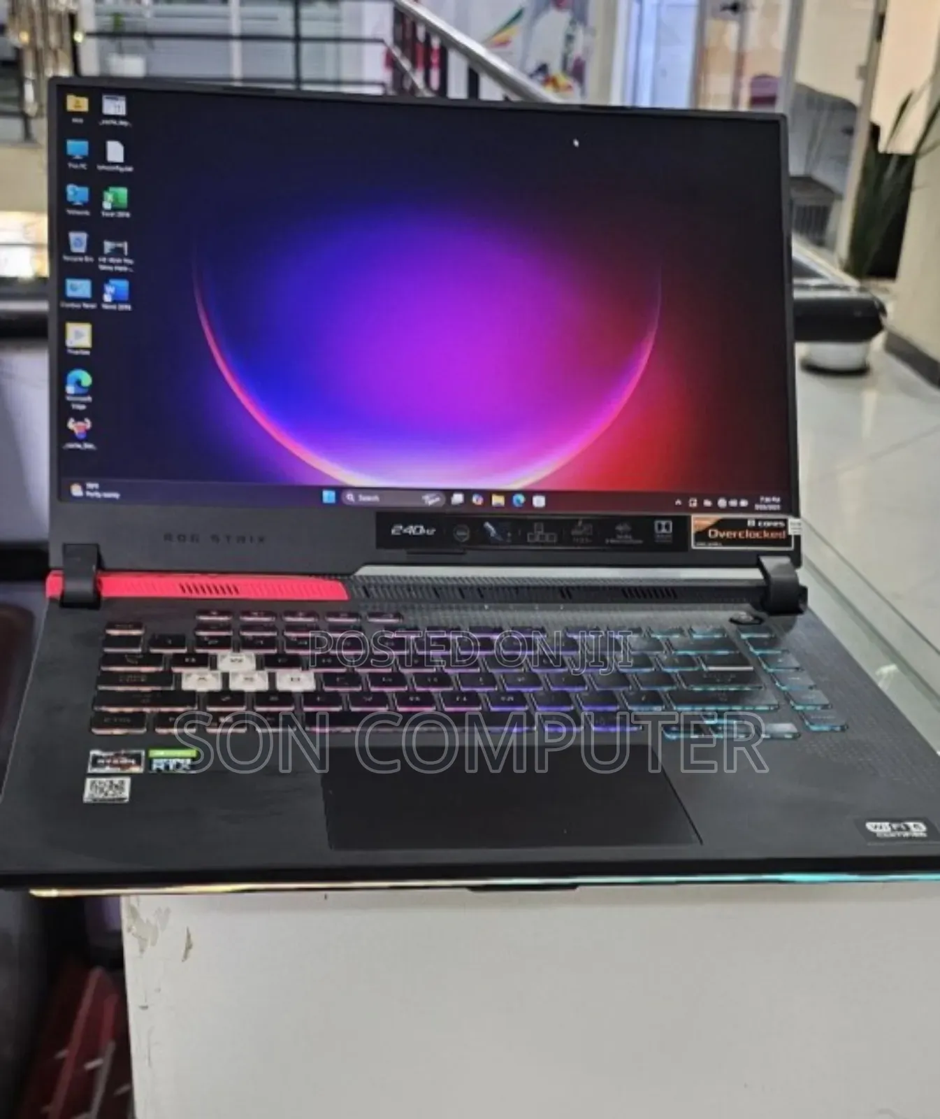 New Laptop Asus ROG Strix G15 16GB AMD Ryzen 9 SSD 1T