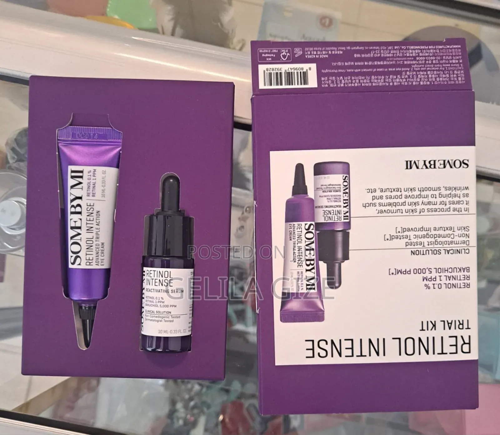 Some by Me Retinol Eyecream and Serum