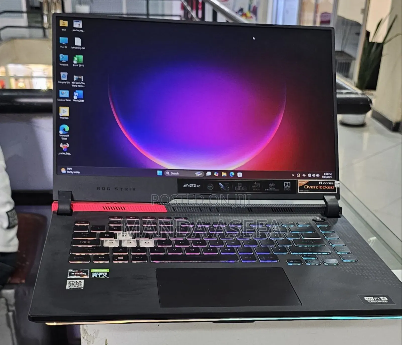 New Laptop Asus ROG Strix G15 16GB AMD Ryzen 9 SSD 1T