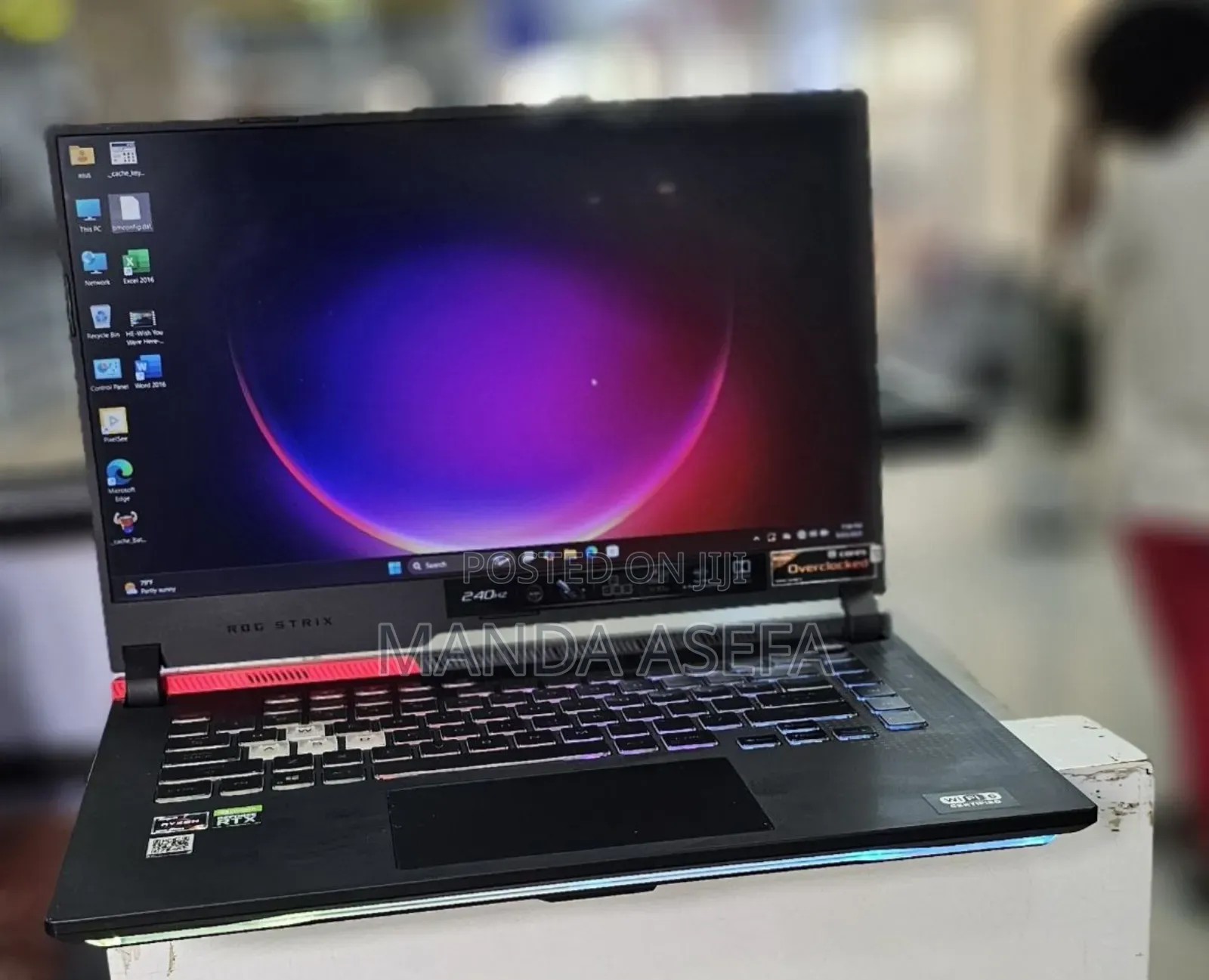 New Laptop Asus ROG Strix G15 16GB AMD Ryzen 9 SSD 1T