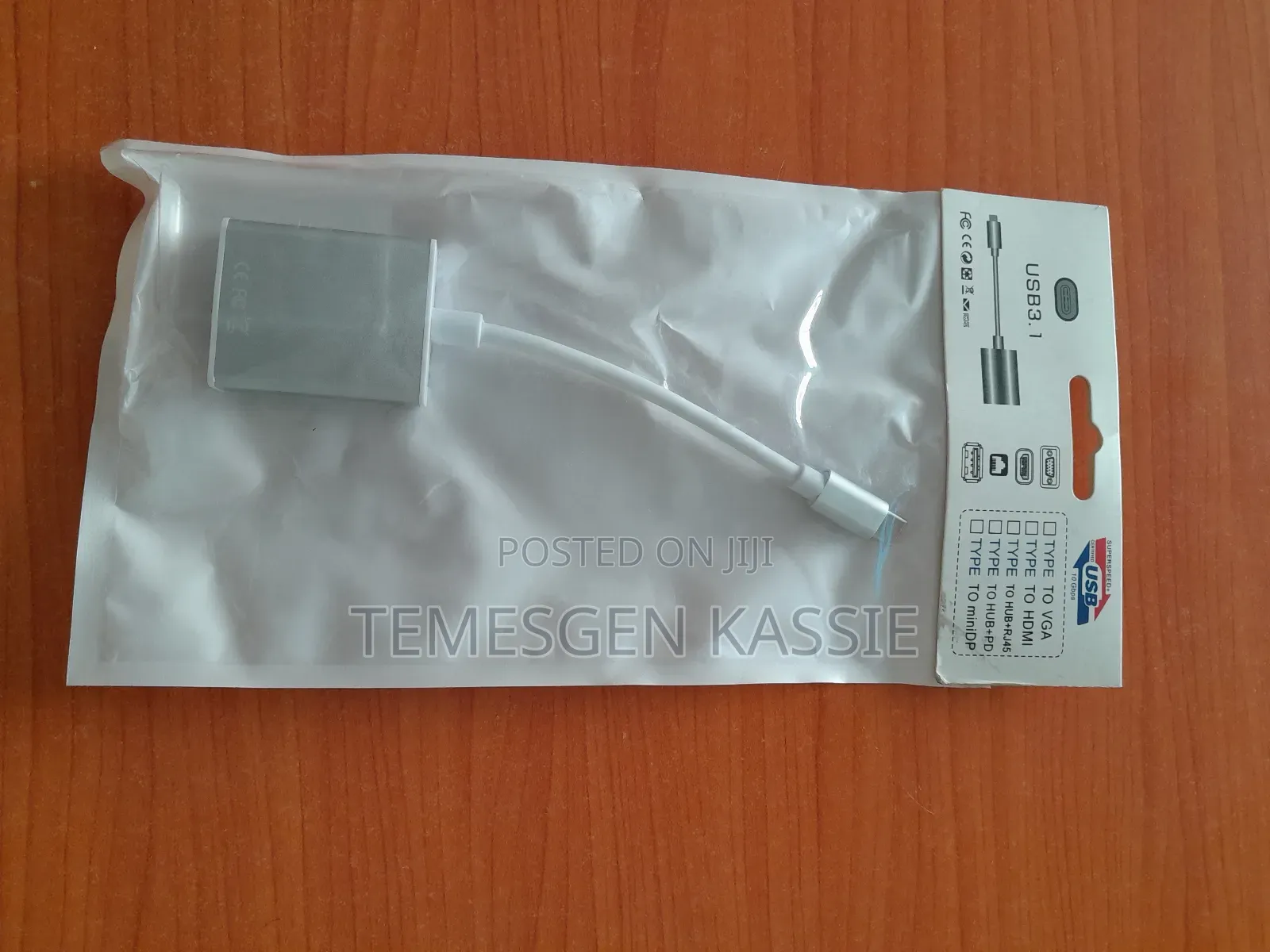 Convertor From Vga to Usb and Vga to Type C