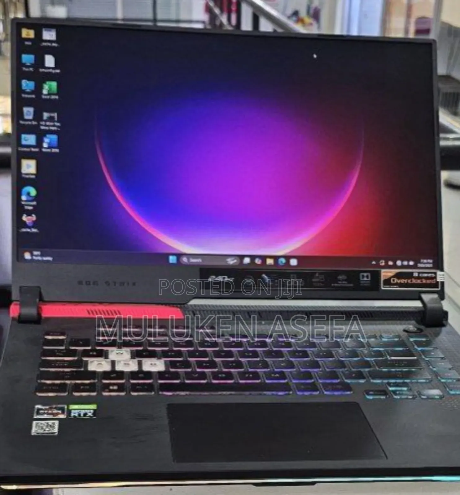 New Laptop Asus ROG Strix G15 16GB AMD Ryzen 9 SSD 1T