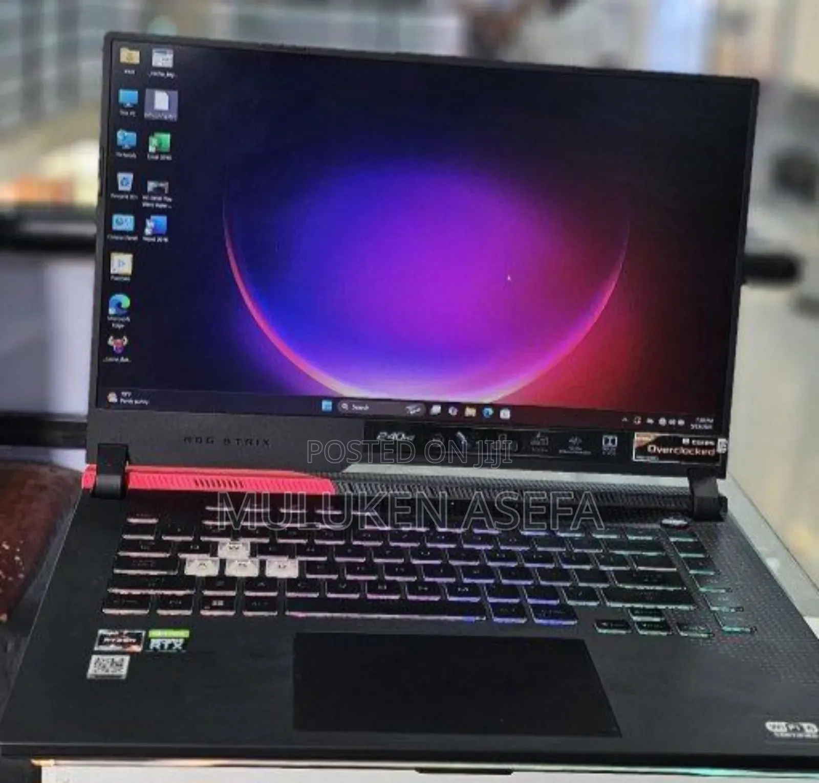 New Laptop Asus ROG Strix G15 16GB AMD Ryzen 9 SSD 1T