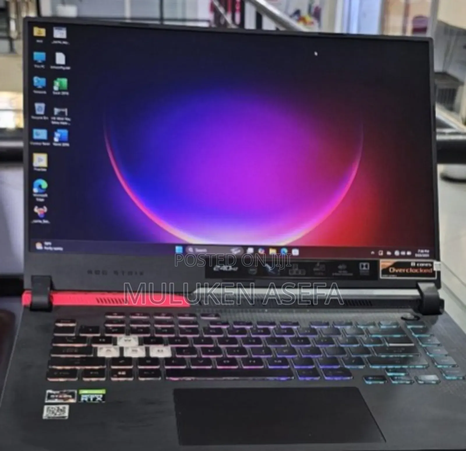 New Laptop Asus ROG Strix G15 16GB AMD Ryzen 9 SSD 1T