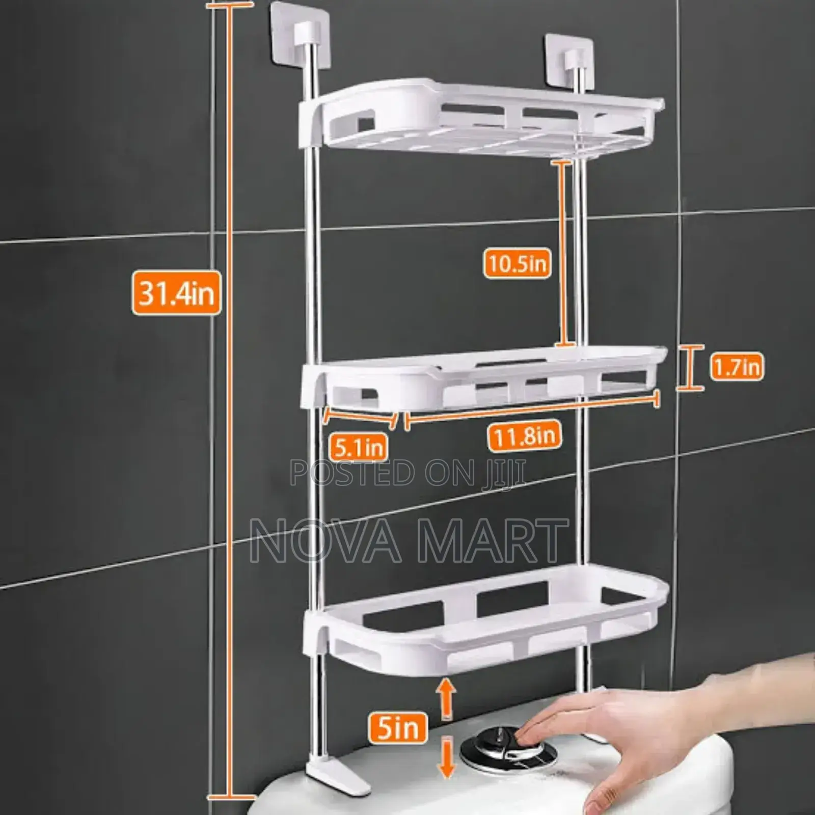 Over Toilet Storage Rack