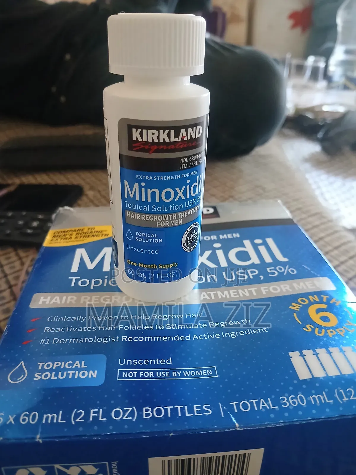 Kirkland Minoxidil ሚኖክሲዲል